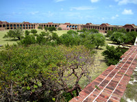 The inner courtyard of Fort Jefferson