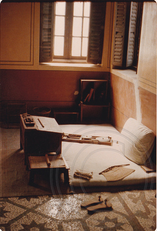 Mahatma Gandhi's room