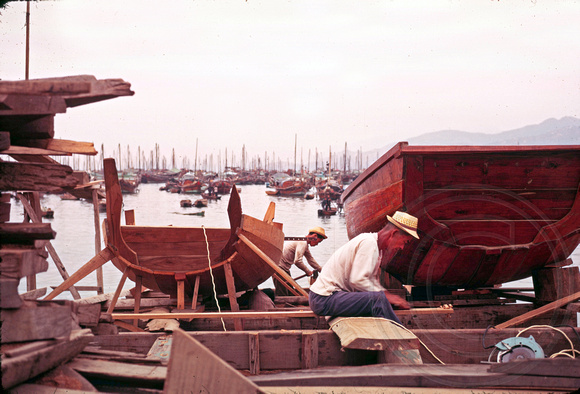 boat builders   sampans